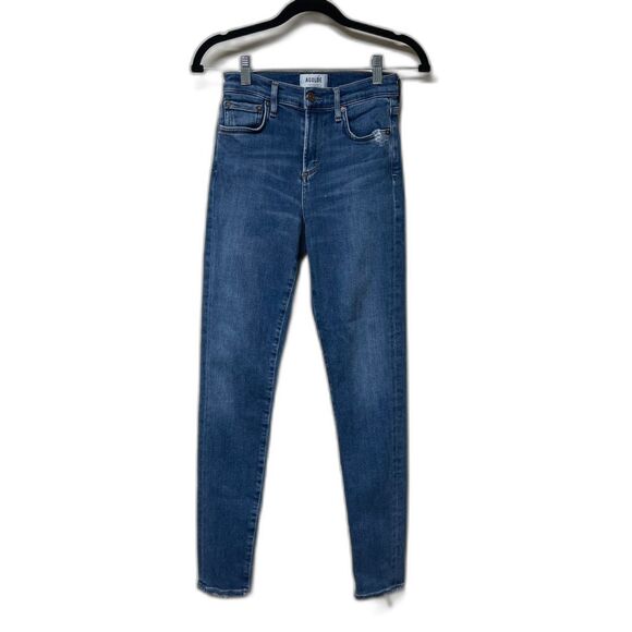 AGOLDE Sophie Mid Rise Skinny in Tame, Sz 25 - Picture 5 of 12